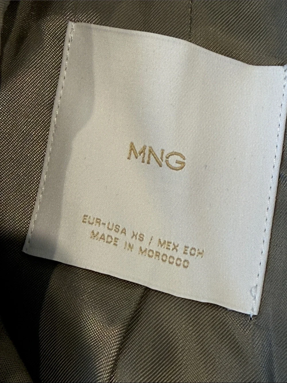 MNG Cropped Utility Jacket